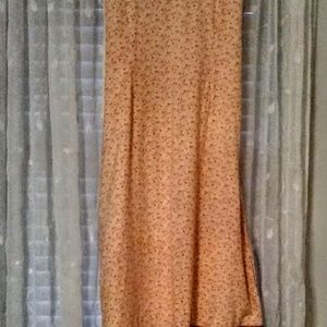 April Cornell sleeveless tie back casual dress L